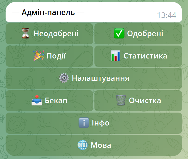 Admin Panel